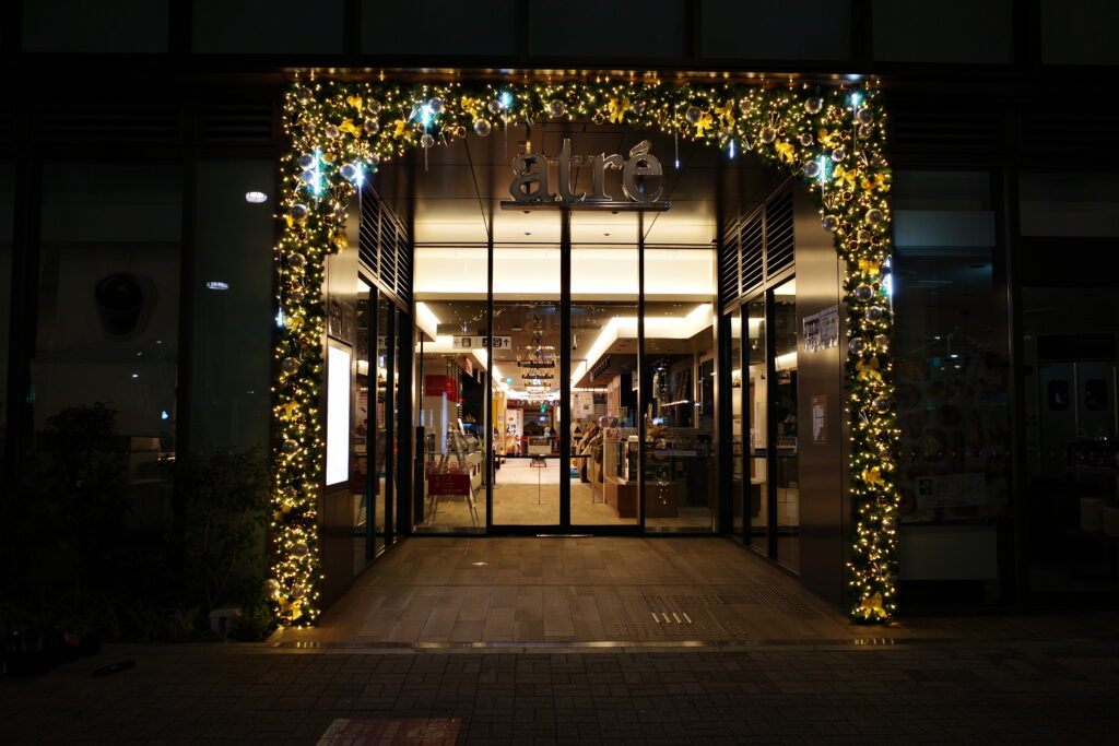 アトレ亀戸／クリスマス装飾画像